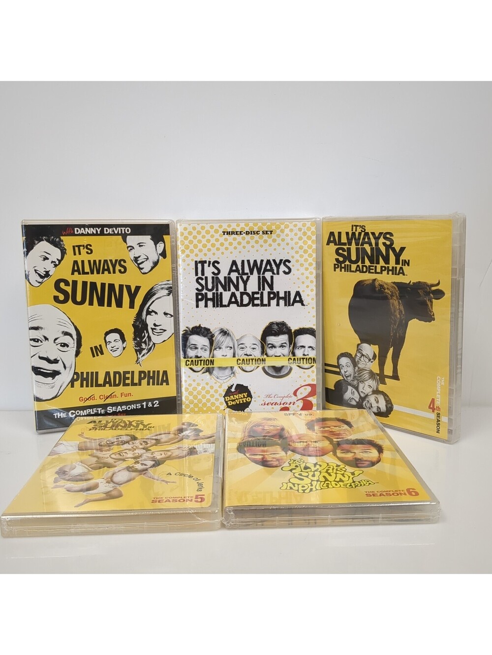 It's Always Sunny in Philadelphia DVD Lot Seasons 1 2 3 4 5 6 Complete Sets TV